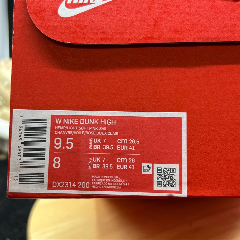 Nike Dunk High Desert Camo - Size Women's 9.5/Men's 8 - DX2314-200 - Picture 8 of 10